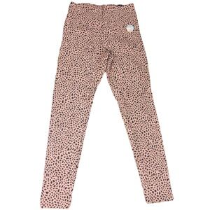 NWT PINK Yoga Victoria's Secret Leopard Print Leggings